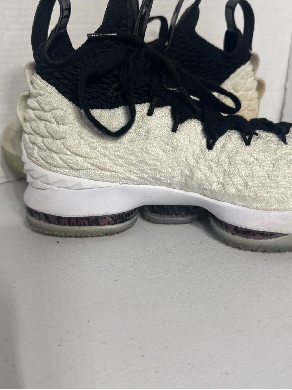 Nike Kids Basketball Sneakers - White and Black